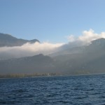 Nuvole e Riva dal lago