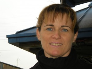 Mery, l'animatrice del bicigrill