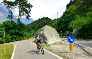 Nella ciclabile Petramurata - DrÃ²