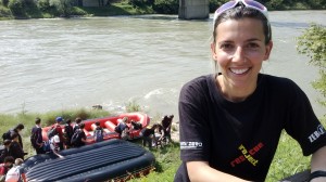 La graziosa con titolare dell'impresa ...