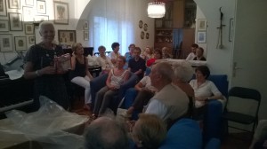 Quanti siamo fra le due associazioni? 230, ma ... per fortuna ... non tutti presenti alla festa!