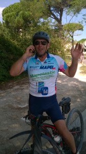 Maurizio al ... telecontrollo di tappa!