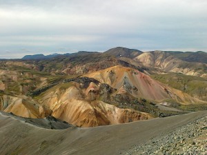 212 Landamannalaugar verso cima gruppo