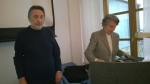 La Presidente dell'Associazione Professoressa de Finis introduce il relatore Masi