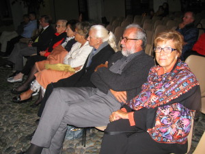 La moglie dell'Autore, Marina, Enrico e a seguire alcuni dei co-autori