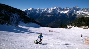 Qualche ora dopo, dalla Selletta verso il Brenta