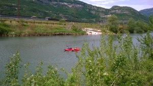 Scuola guida di ... canoa sull'Adige