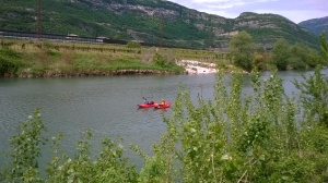 Scuola guida di ... canoa sull'Adige