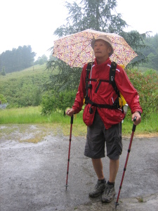 Just walking in the rain