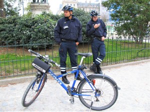 Polizia in bicicletta