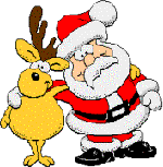Babbo Natale e la renna