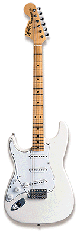 Fender Stratocaster white edition