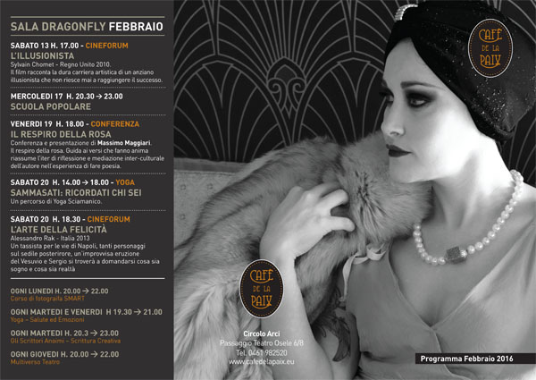 600 cafA? de la paix febbraio