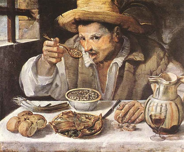 Carracci, Mangiatore di fagioli, 1584