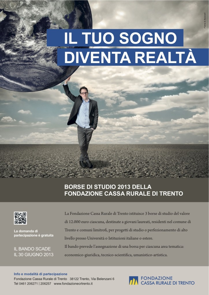 FCRT - Annuncio A4 - Borse di studio 2013 - 04-13