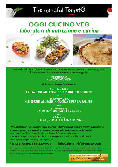 CORSI CUCINA VEGAN TRENTO