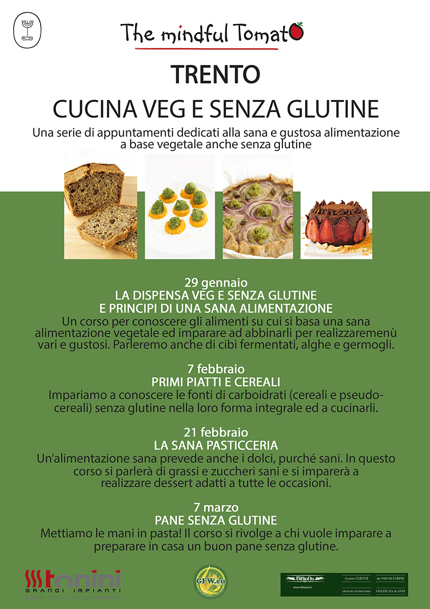 I Nuovi Corsi Di Cucina Consapevole Veg E Senza Glutine A Trento Trento Blog